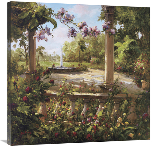 Global Gallery GCS-123268-3636-142 36 x 36 in. Juliets Garden II Art P