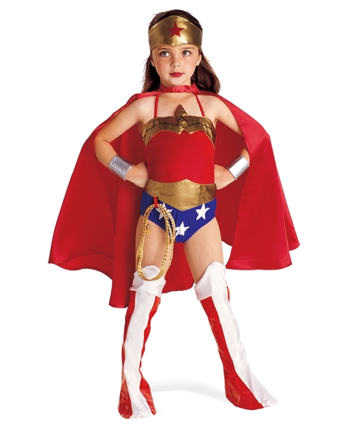 Rubies 197649 Justice League DC Comics Wonder Woman Child Costume