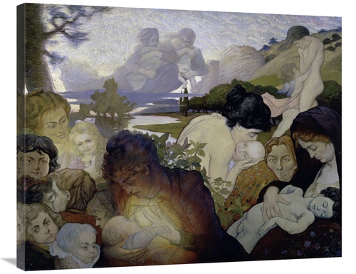 Global Gallery GCS-282434-36-142 36 in. Motherhood Art Print - Charles