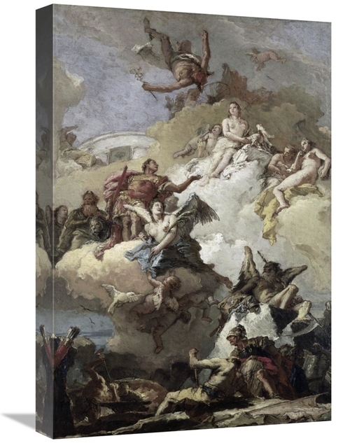 Global Gallery GCS-282877-22-142 22 in. Apotheosis of Aeneas Art Print