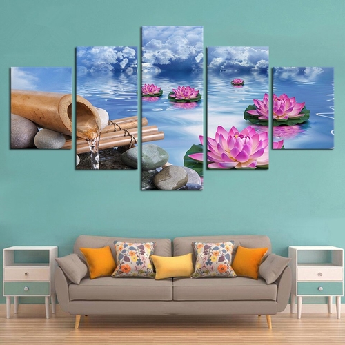 Modular Canvas Pictures Frame 5 Pieces