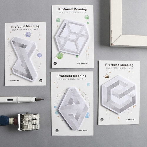 Magnetic Field Cube Sticker Stick Marker