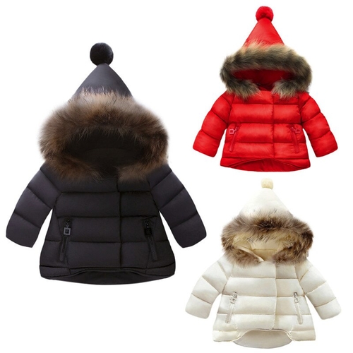 Baby Girls Boys Kids Coat Winter Warm 2019