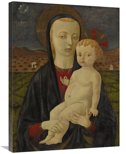 Global Gallery GCS-456154-2432-142 24 x 32 in. Madonna & Child Art Pri