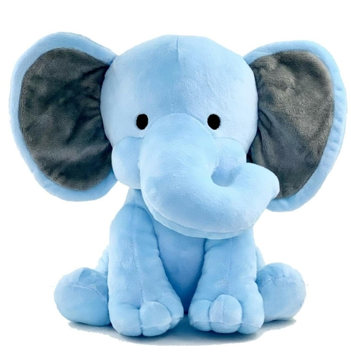 Babique Elephant Sitting Plush Soft Toy Cute Kids Animal Home Decor