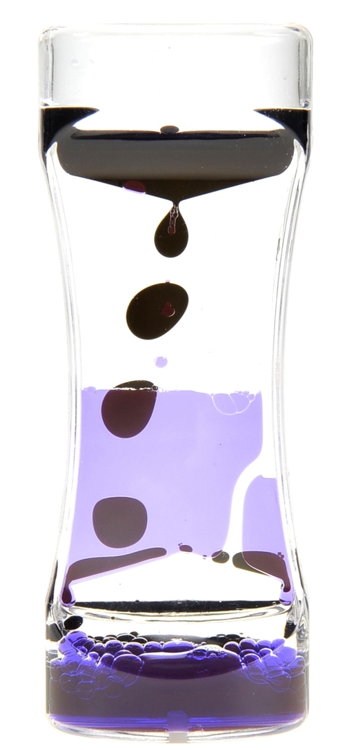 AZ Import TG415J Liquid Motion Bubbler - Black Purple