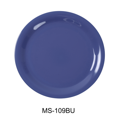 Yanco MS-109BU Mile Stone Narrow Rim Round Plate