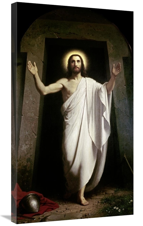 Global Gallery GCS-281986-36-142 36 in. The Resurrection Art Print - A