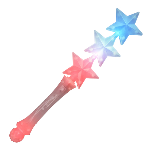 Blinkee 1496000 3 Star Wand, Red, White & Blue