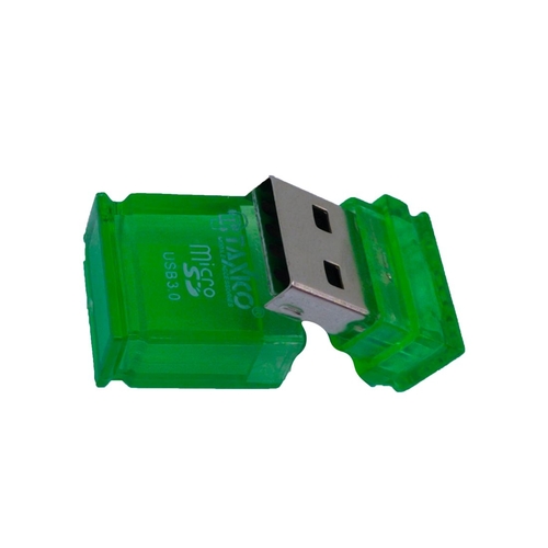 Miro SD Card 3.0  Reader-Green