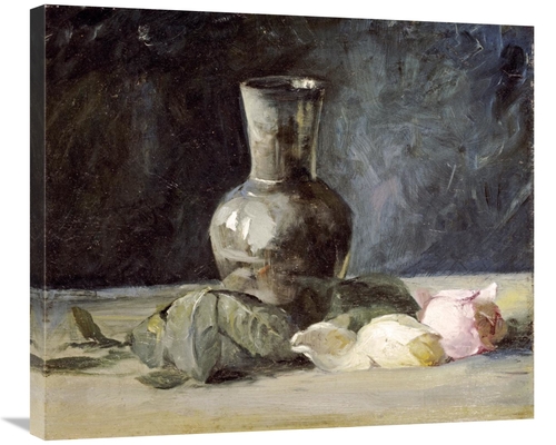 Global Gallery GCS-268667-30-142 30 in. Vase & Roses Art Print - Julia