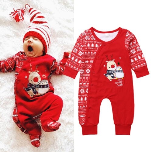 Cute Newborn Baby Boys Girls Clothes