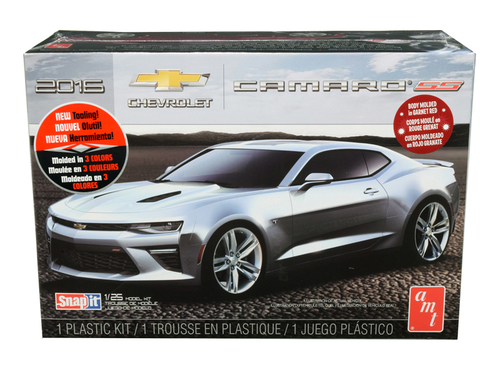 Skill 1 Snap Model Kit 2016 Chevrolet Camaro SS 1/25 Scale Model by