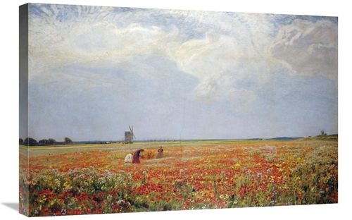 Global Gallery GCS-266935-30-142 30 in. The Flower Pickers Art Print -