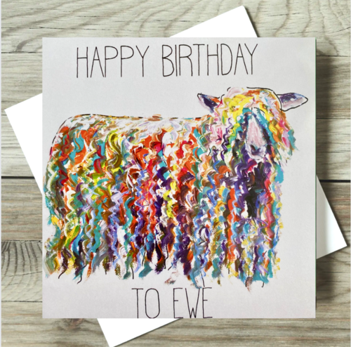 Mixed Pack 6  Birthday Cards by Jane Haigh. Made in UK. FREE P&P