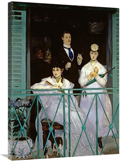 Global Gallery GCS-282393-36-142 36 in. The Balcony Art Print - Edouar