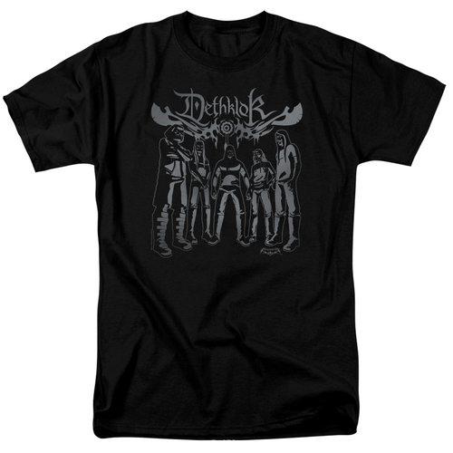 Metalocalypse & Dethklok Band by Adult 18-1 Short Sleeve T-Shirt, 