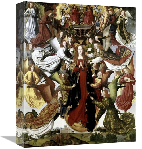 Global Gallery GCS-278440-16-142 16 in. Mary Queen of Heaven - The St.
