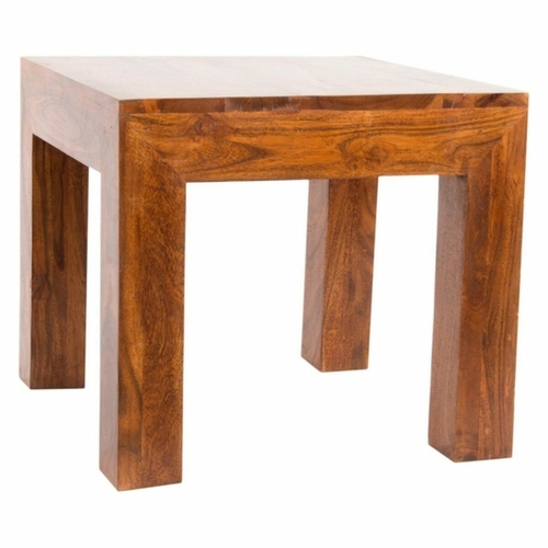 Side Table DKD Home Decor Bangalore Wood Acacia (40 x 40 x 45 cm)