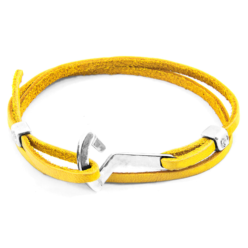 Mustard Yellow Flyak Anchor Silver and Flat