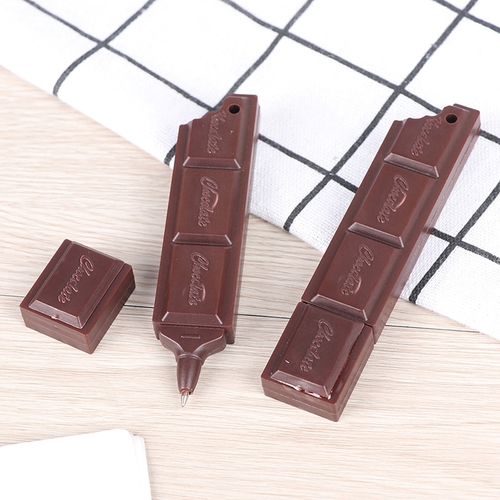 Office writing Ball pen Cute simulation Chocolate