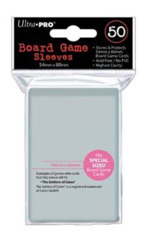 Ultra Pro Board Game Sleeve - 54mm x 80mm - 50pk