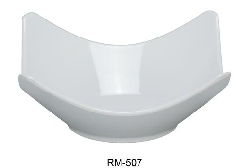 Yanco RM-507 Rome 7.25" Square Salad Bowl