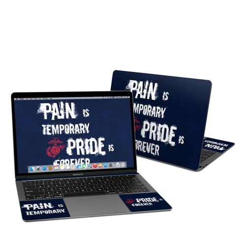 DecalGirl MB318-TEMPORARY MacBook Air 13 in. 2018 Skin - Pain is Tempo