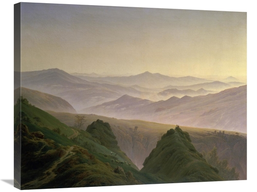 Global Gallery GCS-277603-30-142 30 in. Morning in the Mountains Art P