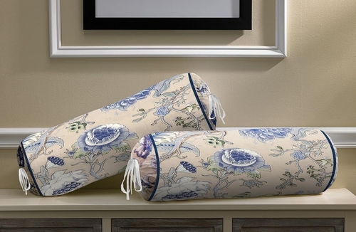 Clovertico Decorative Bolster Cover/Masand Cover : 100% Cotton : Set