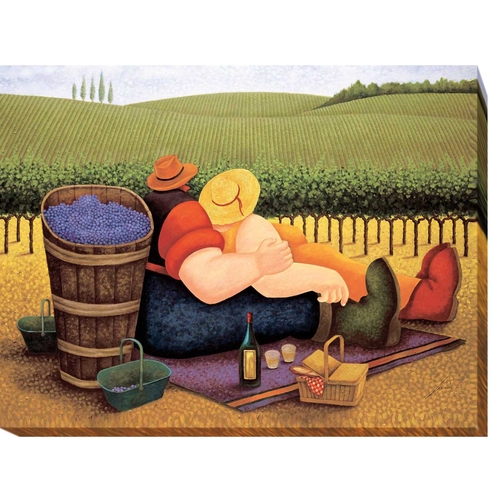 Artistic Home Gallery 3040L394IG Summer Picnic by Lowell Herrero Premi