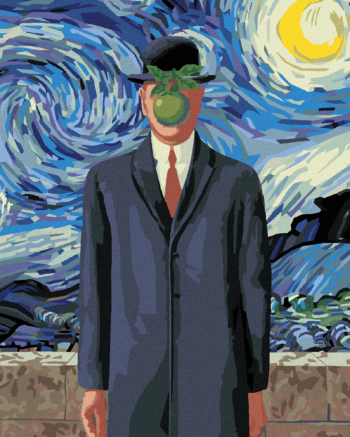 Paint by Numbers - THE SON OF MAN INSPIRED BY VAN GOGH