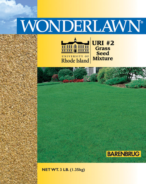 Barenbrug 7172166 Wonderlawn Rhode Island Lawn Seed Mixture, 3 lbs