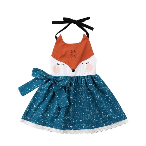 Style Girls  Dress Toddler Kids Halter