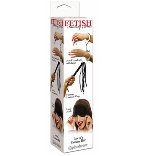 Pipedream Fetish Fantasy Series 3-Piece Lover's Fantasy Series Kit