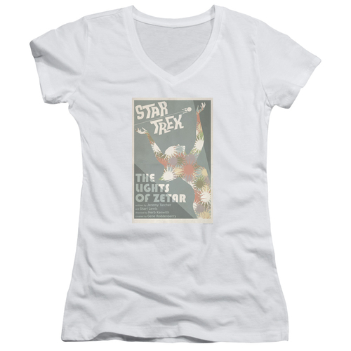 Trevco CBS2010-JV-2 Star Trek & Tos Episode 73 Junior V-Neck Cotton T-