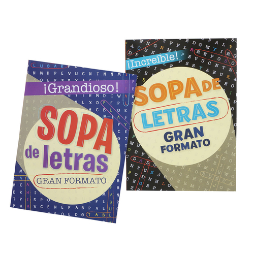 80 Page Sopas De Letras Spanish Crossword Book # 5