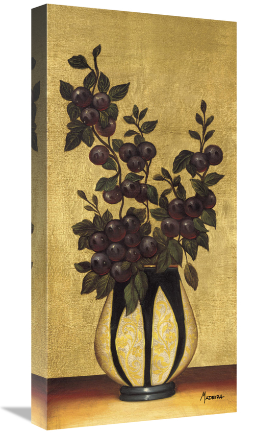 Global Gallery GCS-115272-1224-142 12 x 24 in. Renaissance Plums Art P