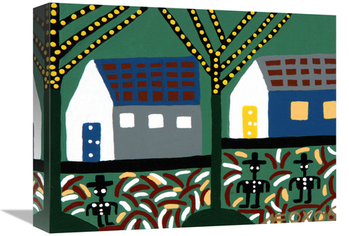 Global Gallery GCS-479470-1216-142 12 x 16 in. Secret Gardens 1 Art Pr