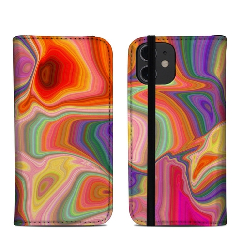 DecalGirl A12MFC-MINDTRIP Apple iPhone 12 Mini Folio Case - Mind Trip