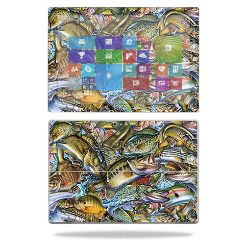 MightySkins MISURPR3-Action Fish Puzzle Skin for Microsoft Surface Pro