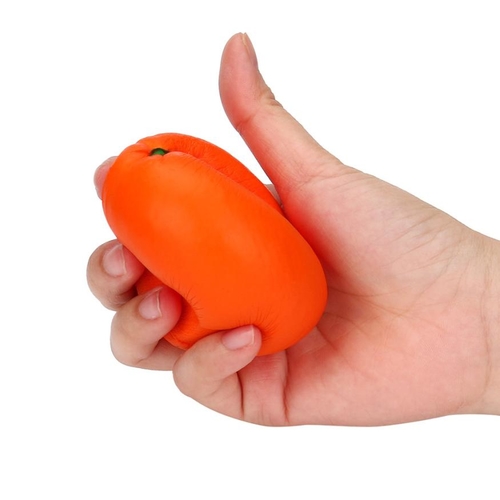 Orange Squishy S Rising Squeeze Phone Straps