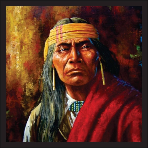 3 Inch Cloth Patch Cochise Native American Indian Warrior