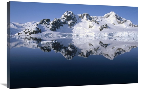 Global Gallery GCS-451351-2436-142 24 x 36 in. Ice Clad Mountains,