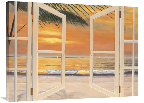 Global Gallery GCS-131099-3040-142 30 x 40 in. Doorway to Paradise Art