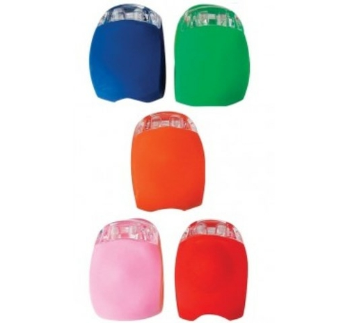 Diamond Visions 08-1386 Silicone LED Bike Light - pack of 24