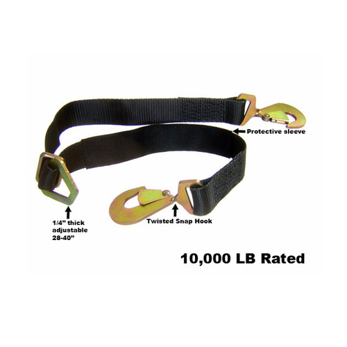 Pit Posse RT46 2 in. Combo Tie Back Strap