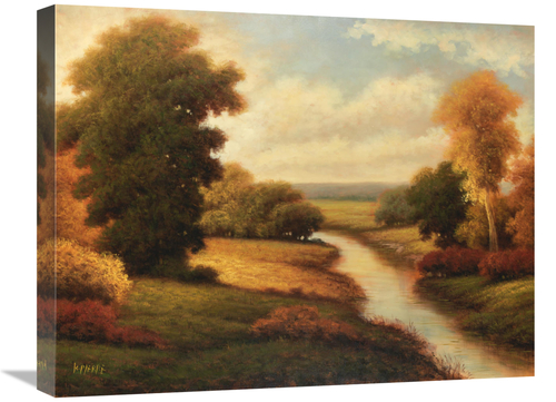 Global Gallery GCS-132451-1824-142 18 x 24 in. Rever De Tranquille Art