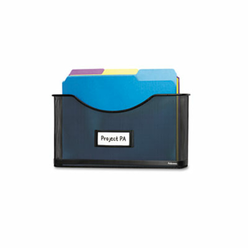 Fellowes 7702701 Partition Additions File Pocket- Mesh- 1 1/2&quot
