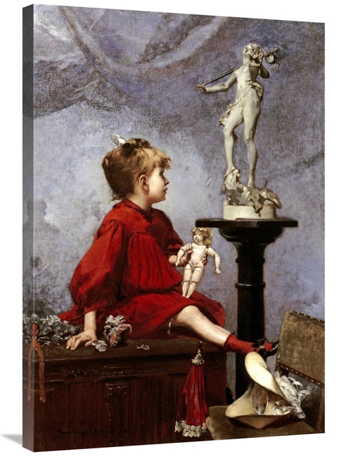 Global Gallery GCS-267823-36-142 36 in. The Doll Art Print - Louis-Rob